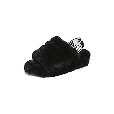 UGG Femme Fluff Yeah Slide Slip on Slipper, Noir, 38 EU - Publicité UGG Femme Fluff Yeah Slide Slip on Slipper, Noir, 38 EU - Publicité