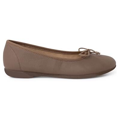 Pisamonas Ballerines Petit Nœud Flexibles Cuir Végan Taille 36 Couleur Taupe - Publicité Pisamonas Ballerines Petit Nœud Flexibles Cuir Végan Taille 36 Couleur Taupe - Publicité