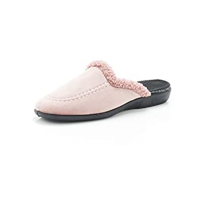 Damart Mules Velours Femme Marron Taille 38 - Publicité Damart Mules Velours Femme Marron Taille 38 - Publicité