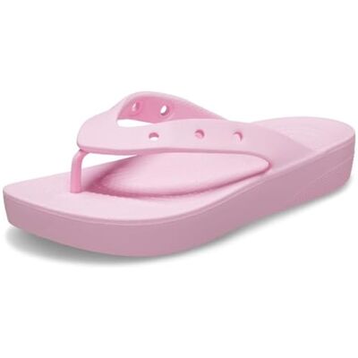 Crocs Femme Classic Platform Flip Flops, Sandals Chaussures-lifestyle, Flamingo, 38/39 EU - Publicité Crocs Femme Classic Platform Flip Flops, Sandals Chaussures-lifestyle, Flamingo, 38/39 EU - Publicité