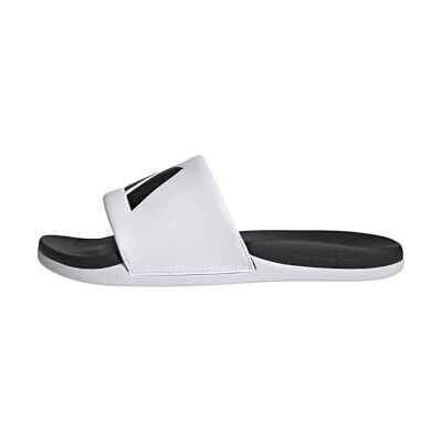 Adidas Mixte Adilette Comfort 2.0 Slides Sandal, ftwr white/core black/core black, 40.5 EU - Publicité Adidas Mixte Adilette Comfort 2.0 Slides Sandal, ftwr white/core black/core black, 40.5 EU - Publicité