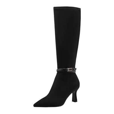 Tamaris Bottines à talons longs pour femme Noir Taille 40 EU, Noir, 40 EU - Publicité Tamaris Bottines à talons longs pour femme Noir Taille 40 EU, Noir, 40 EU - Publicité