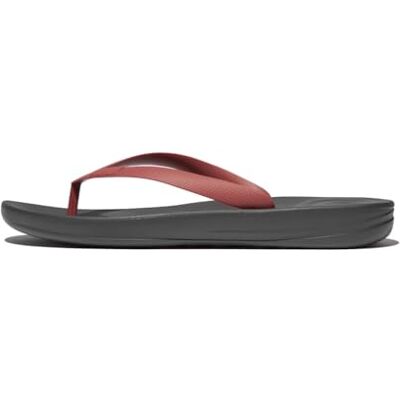 Fitflop Tongs ergonomiques IQUSHION pour homme, noir/vert feuille, 46 EU, Feuille noire verte, 45 EU - Publicité Fitflop Tongs ergonomiques IQUSHION pour homme, noir/vert feuille, 46 EU, Feuille noire verte, 45 EU - Publicité