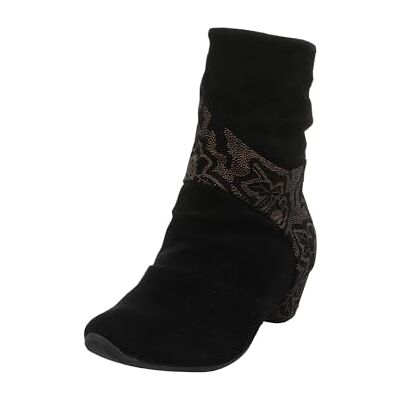 Think! Femme Aida Damen Lederfutter Bottine, Noir Combi 0020, 38.5 EU - Publicité Think! Femme Aida Damen Lederfutter Bottine, Noir Combi 0020, 38.5 EU - Publicité