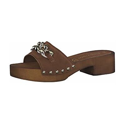 MARCO TOZZI Sandales à talons pour femme , cognac, 39 EU - Publicité MARCO TOZZI Sandales à talons pour femme , cognac, 39 EU - Publicité