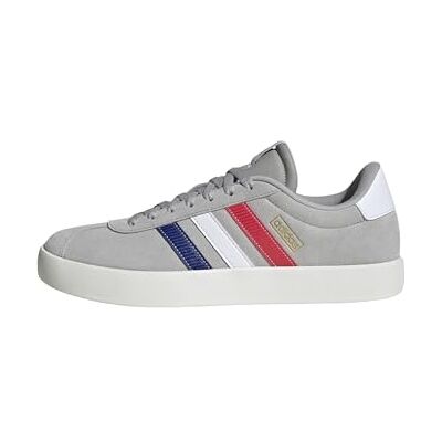 Adidas Homme VL Court 3.0 Shoes, Grey Two/Mystery Ink/Pure Ruby, 45 1/3 EU - Publicité Adidas Homme VL Court 3.0 Shoes, Grey Two/Mystery Ink/Pure Ruby, 45 1/3 EU - Publicité