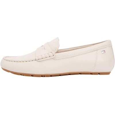 Tommy Hilfiger Mocassins en Cuir avec Drapeau pour Femme FW0FW09350 Beige (Beige Classique), Pointure 39,5 - Publicité Tommy Hilfiger Mocassins en Cuir avec Drapeau pour Femme FW0FW09350 Beige (Beige Classique), Pointure 39,5 - Publicité