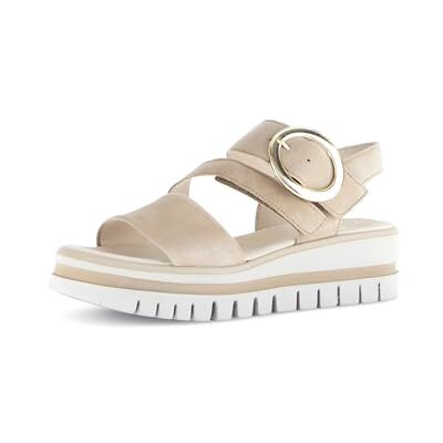 Gabor Damen Sandaletten, Frauen Sandalen,Best Fitting,Bequem,Flach,Sommerschuhe,Freizeitschuhe,offene Schuhe,Caramel (Gold),40.5 EU / 7 UK - Publicité Gabor Damen Sandaletten, Frauen Sandalen,Best Fitting,Bequem,Flach,Sommerschuhe,Freizeitschuhe,offene Schuhe,Caramel (Gold),40.5 EU / 7 UK - Publicité
