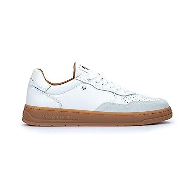 MARTINELLI Baskets en Cuir Newhaven pour Homme Color Blanco - Publicité MARTINELLI Baskets en Cuir Newhaven pour Homme Color Blanco - Publicité