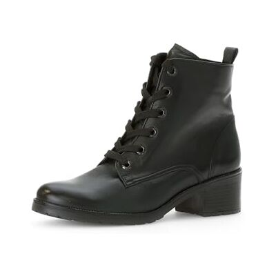 Gabor Bottines à lacets pour femme, largeur supplémentaire modérée (G), Bosco 63, 41 EU - Publicité Gabor Bottines à lacets pour femme, largeur supplémentaire modérée (G), Bosco 63, 41 EU - Publicité
