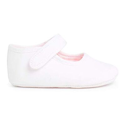 Pisamonas Chaussures Babies en Toile À Scratch pour Bébé Taille 18 Couleur Blanc - Publicité Pisamonas Chaussures Babies en Toile À Scratch pour Bébé Taille 18 Couleur Blanc - Publicité