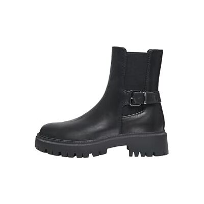 Only Femme Boot Onllizzo-2 Chelsea Buckle Bottines, Noir, 38 EU - Publicité Only Femme Boot Onllizzo-2 Chelsea Buckle Bottines, Noir, 38 EU - Publicité