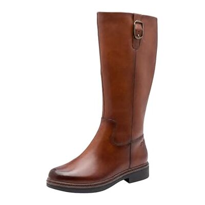 Tamaris Comfort bottes femme avec stretch hauteur genou, Cognac, 41 EU - Publicité Tamaris Comfort bottes femme avec stretch hauteur genou, Cognac, 41 EU - Publicité