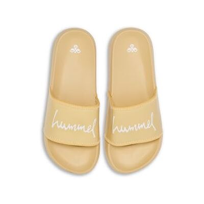 Hummel POOL SLIDE WMNS, Sandale à glissière, COCOON, - Publicité Hummel POOL SLIDE WMNS, Sandale à glissière, COCOON, - Publicité
