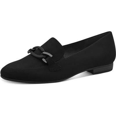 Jana Mocassins Femme à Talon Bloc Vegan, Black, 39 EU - Publicité Jana Mocassins Femme à Talon Bloc Vegan, Black, 39 EU - Publicité