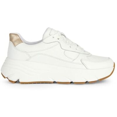 Geox Fille D Diamanta B, White Lt Gold, 36 EU - Publicité Geox Fille D Diamanta B, White Lt Gold, 36 EU - Publicité