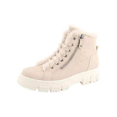 TOM TAILOR Femme Botte Tendance, crème, 41 EU - Publicité TOM TAILOR Femme Botte Tendance, crème, 41 EU - Publicité