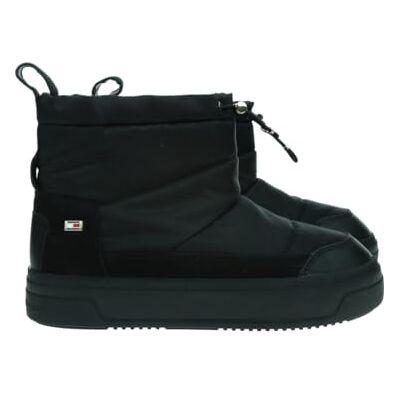 Tommy Hilfiger Bottes Femme Flag Nylon Mini Snowboot Semelle Épaisse, Noir (Black), 39 - Publicité Tommy Hilfiger Bottes Femme Flag Nylon Mini Snowboot Semelle Épaisse, Noir (Black), 39 - Publicité
