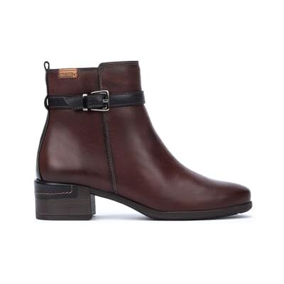 Pikolinos Bottines à Talon en Cuir Malaga pour Femme Color CAOBA - Publicité Pikolinos Bottines à Talon en Cuir Malaga pour Femme Color CAOBA - Publicité