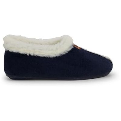 Pisamonas Chaussons Pantoufles Façon Peau De Mouton Taille 36 Couleur Bleu Marine - Publicité Pisamonas Chaussons Pantoufles Façon Peau De Mouton Taille 36 Couleur Bleu Marine - Publicité