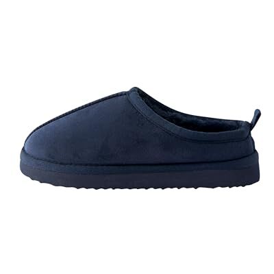 NEXT Garçon Chaussons Mules douillets Bleu Marine 33 - Publicité NEXT Garçon Chaussons Mules douillets Bleu Marine 33 - Publicité