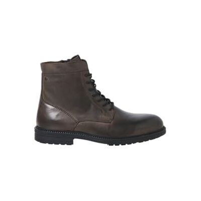 Jack & Jones Homme Bottes en Cuir Delaney Chaussure Bateau, Anthracite, 45 EU - Publicité Jack & Jones Homme Bottes en Cuir Delaney Chaussure Bateau, Anthracite, 45 EU - Publicité