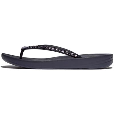 Fitflop Iqushion Tongs ergonomiques multi-cristaux pour femme, bleu marine, 36 EU - Publicité Fitflop Iqushion Tongs ergonomiques multi-cristaux pour femme, bleu marine, 36 EU - Publicité