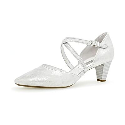 Gabor Femme Escarpins, Dame Escarpins à lanières,Escarpins Sangle,élégantes,féminines,Chaussures à Talons,Blanc (Ice) / 60,40.5 EU / 7 UK - Publicité Gabor Femme Escarpins, Dame Escarpins à lanières,Escarpins Sangle,élégantes,féminines,Chaussures à Talons,Blanc (Ice) / 60,40.5 EU / 7 UK - Publicité