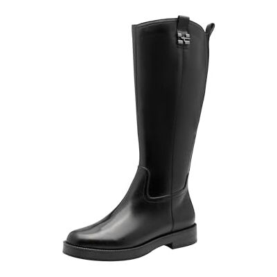 Tamaris Bottes longues plates pour femme Bottes montantes au genou Noir Taille 38 EU, Noir, 38 EU - Publicité Tamaris Bottes longues plates pour femme Bottes montantes au genou Noir Taille 38 EU, Noir, 38 EU - Publicité
