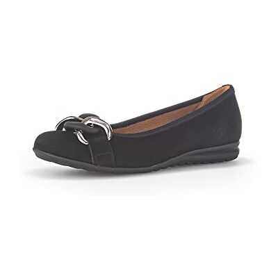 Gabor -Ballerine Compensé pour Femme Comfort, Confortable en Suede, modèle 42.625/47T5.5 - Publicité Gabor -Ballerine Compensé pour Femme Comfort, Confortable en Suede, modèle 42.625/47T5.5 - Publicité