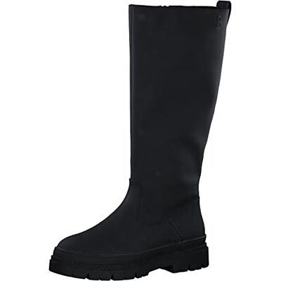 s.Oliver Femme Botte Haute Jusqu'au Genou, Noir, 38 EU - Publicité s.Oliver Femme Botte Haute Jusqu'au Genou, Noir, 38 EU - Publicité