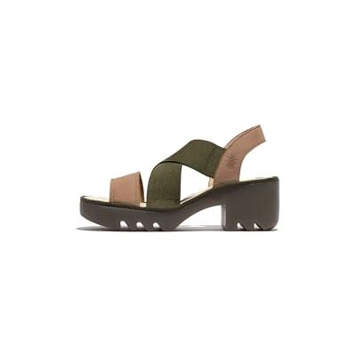 Fly London TAJI502FLY, Sandal Femme Chaussures, TAUPE/KHAKI, 38 - Publicité Fly London TAJI502FLY, Sandal Femme Chaussures, TAUPE/KHAKI, 38 - Publicité