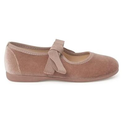 Pisamonas Chaussures Babies Velours avec Nœud Gros-Grain Filles Taille 28 Couleur Rose Pâle - Publicité Pisamonas Chaussures Babies Velours avec Nœud Gros-Grain Filles Taille 28 Couleur Rose Pâle - Publicité