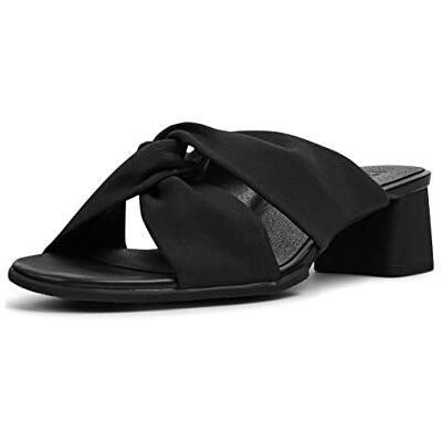 Camper Femme Katie Sandal Talons, Noir 001, 36 EU - Publicité Camper Femme Katie Sandal Talons, Noir 001, 36 EU - Publicité