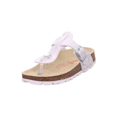 Superfit Mädchen FUSSBETTPANTOFFEL Pantolette, WEISS/SILBER 9010 - Publicité Superfit Mädchen FUSSBETTPANTOFFEL Pantolette, WEISS/SILBER 9010 - Publicité