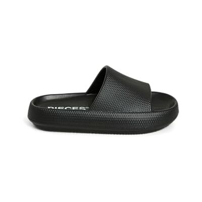 Pieces shoes Femme Pcshery Slider HG, Noir, 41 EU - Publicité Pieces shoes Femme Pcshery Slider HG, Noir, 41 EU - Publicité