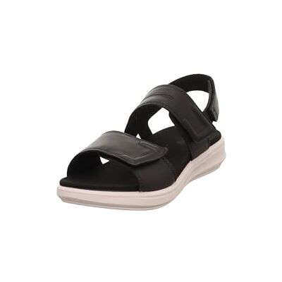 Legero Femme Ella Sandale Plate, Schwarz 0100, 36 EU - Publicité Legero Femme Ella Sandale Plate, Schwarz 0100, 36 EU - Publicité