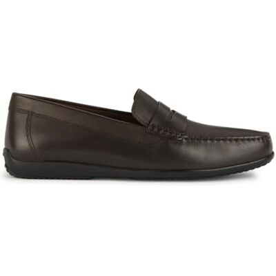 Geox Homme U Ascanio C Moccasin, café, 43 EU - Publicité Geox Homme U Ascanio C Moccasin, café, 43 EU - Publicité