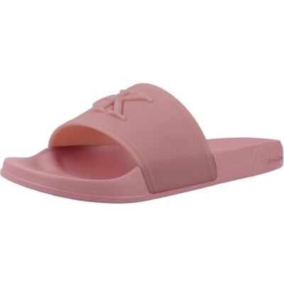 Calvin Klein Sandales de piscine en TPU pour femme, violet (rose poudré), 3,5 - Publicité Calvin Klein Sandales de piscine en TPU pour femme, violet (rose poudré), 3,5 - Publicité