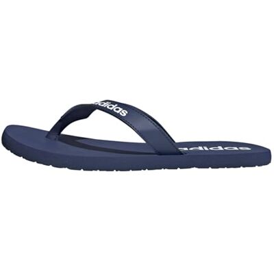 Adidas Homme Eezay Flip-Flops, Tech Indigo / Cloud White / Tech Indigo, 38 EU - Publicité Adidas Homme Eezay Flip-Flops, Tech Indigo / Cloud White / Tech Indigo, 38 EU - Publicité