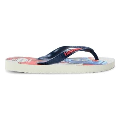 Havaianas Kids Top Marvel II Garçon FlipFlop White 25 EU - Publicité Havaianas Kids Top Marvel II Garçon FlipFlop White 25 EU - Publicité