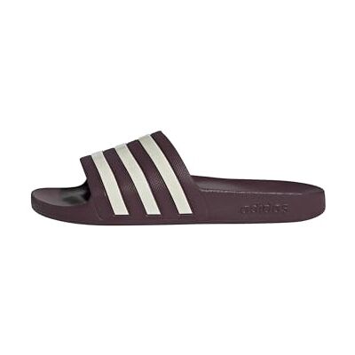 Adidas Femme Adilette Aqua Slides Sandal, maroon/off white/off white, 37 EU - Publicité Adidas Femme Adilette Aqua Slides Sandal, maroon/off white/off white, 37 EU - Publicité