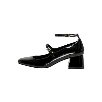 Only Onlcarmen-1 Escarpins à lanières en polyuréthane pour Femme Noir Taille 36 EU, Noir, 36 EU - Publicité Only Onlcarmen-1 Escarpins à lanières en polyuréthane pour Femme Noir Taille 36 EU, Noir, 36 EU - Publicité