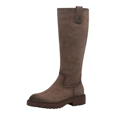 Tamaris Bottes longues pour femme à talon bloc, taupe, 36 EU - Publicité Tamaris Bottes longues pour femme à talon bloc, taupe, 36 EU - Publicité