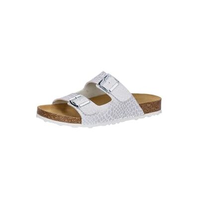 Lico Mules Bioline Platino pour Femme, Blanc argenté, 43 EU - Publicité Lico Mules Bioline Platino pour Femme, Blanc argenté, 43 EU - Publicité