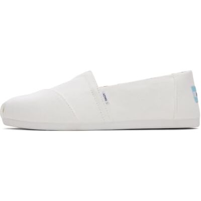Toms Alpargata en Coton Recyclé Mocassin platFemme - Publicité Toms Alpargata en Coton Recyclé Mocassin platFemme - Publicité