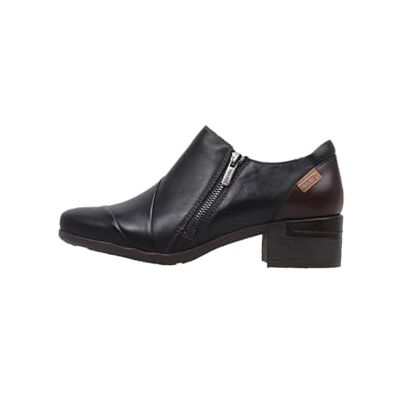 Pikolinos Chaussures à Talon en Cuir Malaga pour Femme Color Black - Publicité Pikolinos Chaussures à Talon en Cuir Malaga pour Femme Color Black - Publicité