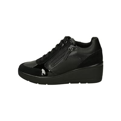 Geox Fille D Ilde C Shoes, Noir, 35 EU - Publicité Geox Fille D Ilde C Shoes, Noir, 35 EU - Publicité
