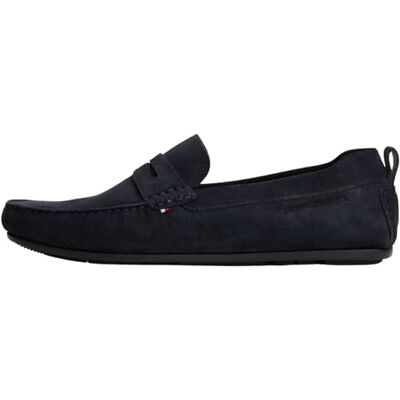 Tommy Hilfiger Core Hilfiegr Suede Driver FM0FM05789 Chaussures de conducteur pour Homme, Bleu (Desert Sky), 44 - Publicité Tommy Hilfiger Core Hilfiegr Suede Driver FM0FM05789 Chaussures de conducteur pour Homme, Bleu (Desert Sky), 44 - Publicité