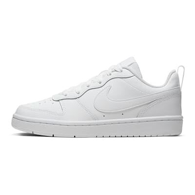 Nike Mixte Court Borough Low 2 Big Kids Shoe, White, 38 EU - Publicité Nike Mixte Court Borough Low 2 Big Kids Shoe, White, 38 EU - Publicité